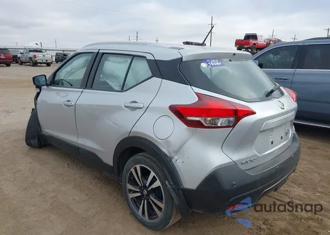 2020 Nissan Kicks Sv Xtronic Cvt from USA, damaged, VIN 3N1CP5CV0LL555490